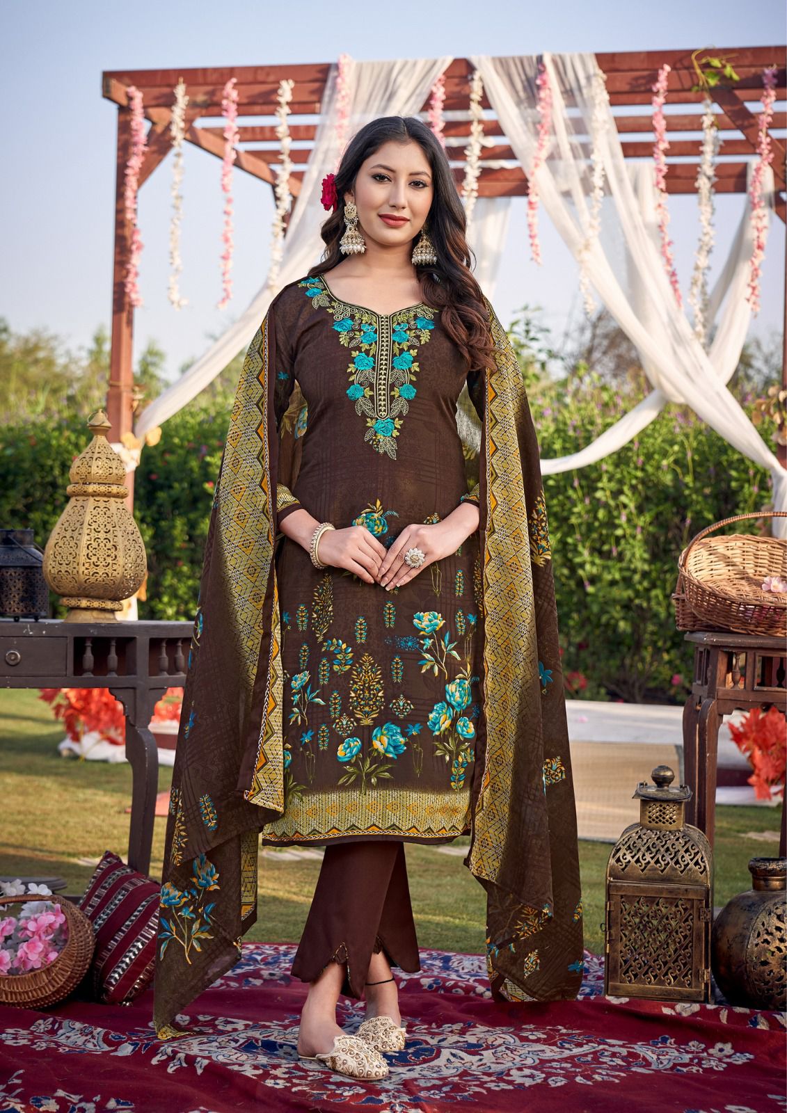 Al Karam Gulfam Vol 2 Cotton Dress Material Catalog